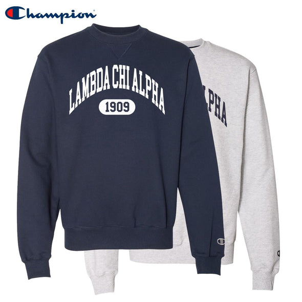Lambda Chi Heavyweight Champion Crewneck Sweatshirt | Lambda Chi Alpha | Sweatshirts > Crewneck sweatshirts