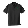 Lambda Chi Crest Black Performance Polo | Lambda Chi Alpha | Shirts > Short sleeve polo shirts