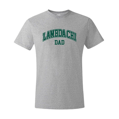 Lambda Chi Heather Gray Dad Tee | Lambda Chi Alpha | Shirts > Short sleeve t-shirts