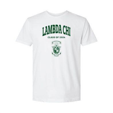 New! Lambda Chi Class of 2024 Graduation T-Shirt