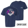Lambda Chi Comfort Colors Navy Patriot tee | Lambda Chi Alpha | Shirts > Short sleeve t-shirts