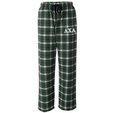 Lambda Chi Forest Plaid Flannel Pants | Lambda Chi Alpha | Pajamas > Pajama bottom pants