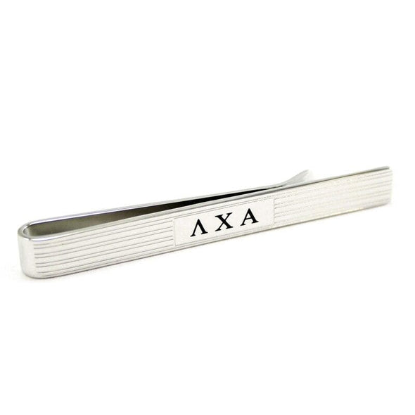 Lambda Chi Silver Tie Clip Bar | Lambda Chi Alpha | Ties > Tie clips