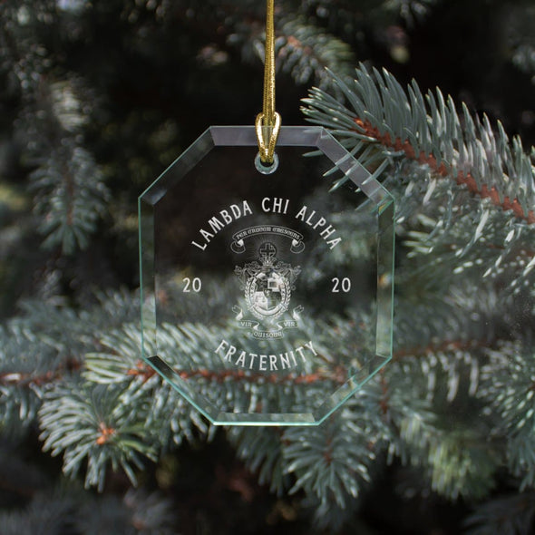 Clearance!  Lambda Chi 2020 Limited Edition Holiday Ornament | Lambda Chi Alpha | Promotional > Ornaments