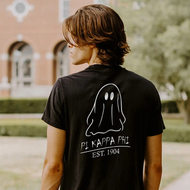 Limited Edition Pi Kapp Black Ghost Short Sleeve Tee Pi Kappa Phi