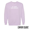 New! Pi Kapp Comfort Colors Purple Sweetheart Crewneck | Pi Kappa Phi | Sweatshirts > Crewneck sweatshirts