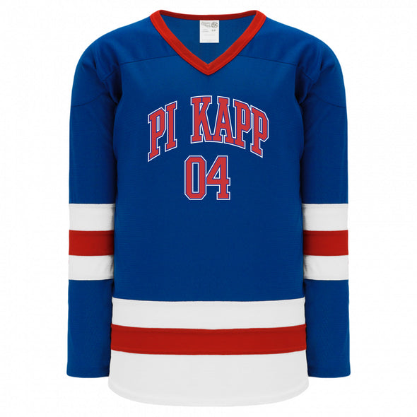 Pi Kapp Patriotic Hockey Jersey