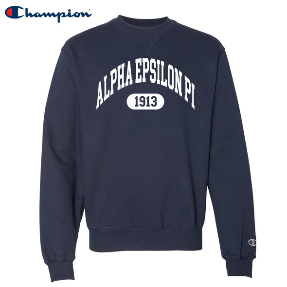 AEPi Heavyweight Champion Crewneck Sweatshirt | Alpha Epsilon Pi | Sweatshirts > Crewneck sweatshirts