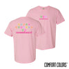 New! AEPi Comfort Colors Candy Hearts Short Sleeve Tee