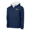 AEPi Charles River Navy Classic 1/4 Zip Rain Jacket | Alpha Epsilon Pi | Outerwear > Jackets