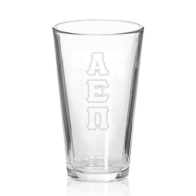 AEPi Engraved Fellowship Glass | vendor-unknown | Drinkware > 15 ounce glasses