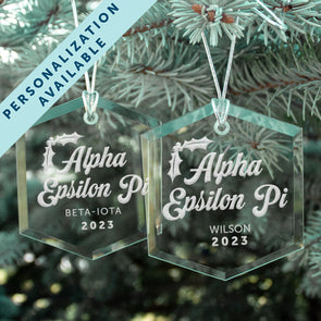 New! AEPi 2023 Personalized Limited Edition Holiday Ornament