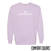 New! TKE Comfort Colors Purple Sweetheart Crewneck | Tau Kappa Epsilon | Sweatshirts > Crewneck sweatshirts