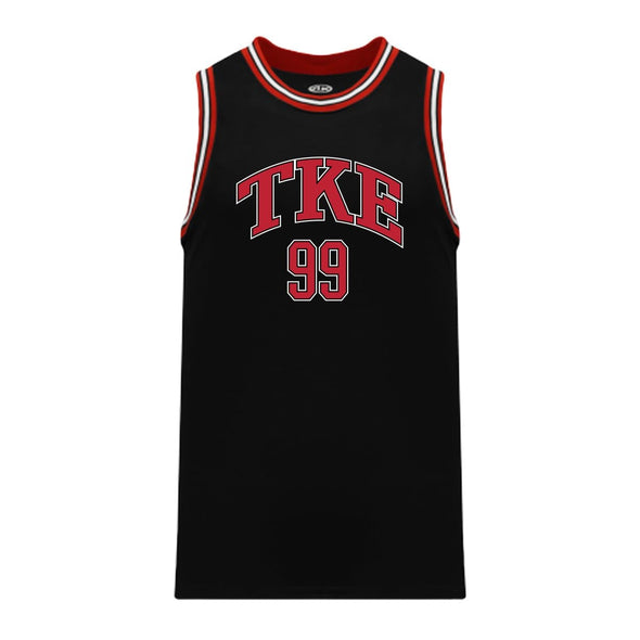 TKE Black Basketball Jersey | Tau Kappa Epsilon | Shirts > Jerseys