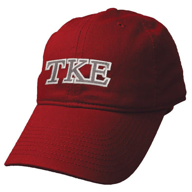 TKE Vintage Red Hat | Tau Kappa Epsilon | Headwear > Billed hats
