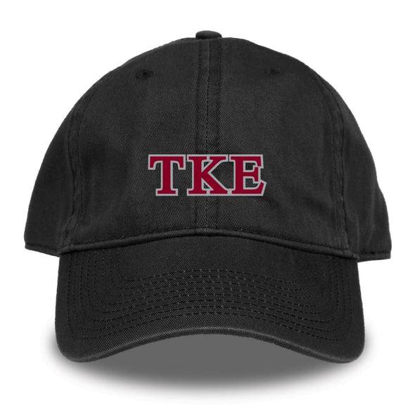 TKE Black Hat | Tau Kappa Epsilon | Headwear > Billed hats