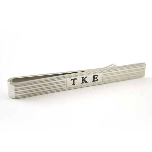Tau Kappa Epsilon Silver Tie Clip Bar | Tau Kappa Epsilon | Ties > Tie clips