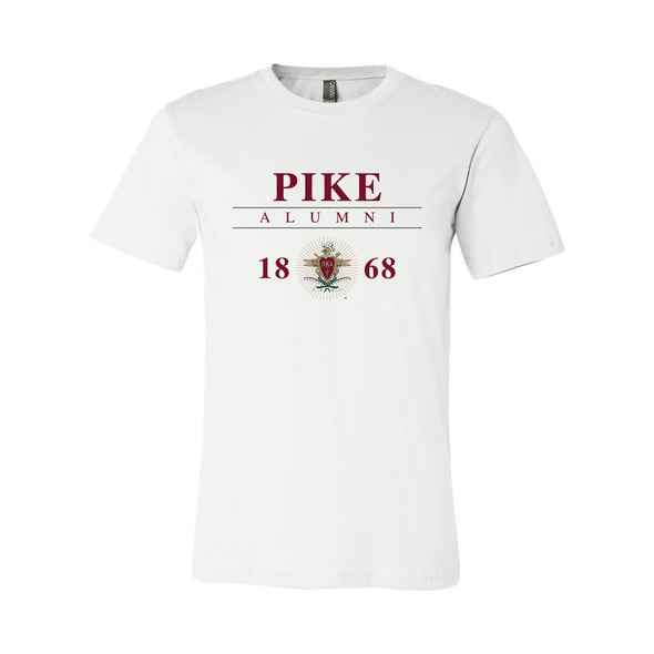 Pike Alumni Crest Short Sleeve Tee | Pi Kappa Alpha | Shirts > Short sleeve t-shirts