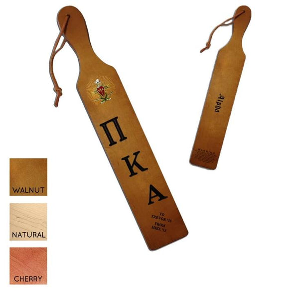 Pike Personalized Traditional Paddle | Pi Kappa Alpha | Wood products > Paddles