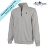 Pike Embroidered Crest Gray Quarter Zip | Pi Kappa Alpha | Sweatshirts > 1/4 zip sweatshirts