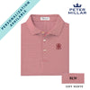 New! Pike Personalized Peter Millar Polo With Symbol