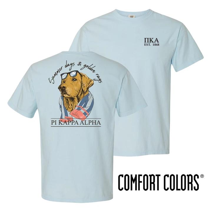Pike Blue Comfort Colors Retriever Tee – Campus Classics