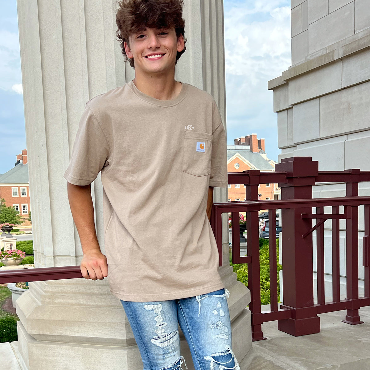 carhartt beige shirt