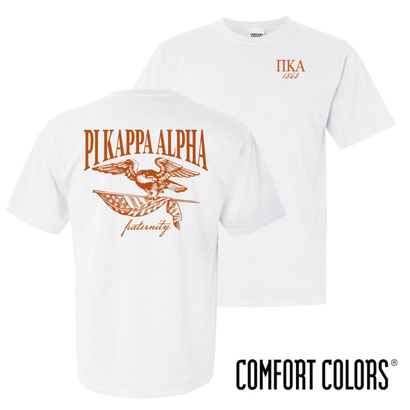 Pike Comfort Colors Freedom White Short Sleeve Tee