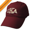 Pike Maroon Personalized Hat | Pi Kappa Alpha | Headwear > Billed hats