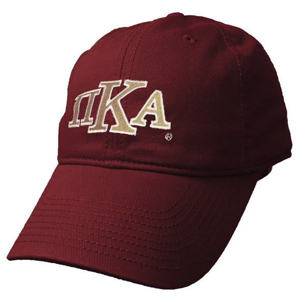 Pike Maroon Hat | Pi Kappa Alpha | Headwear > Billed hats