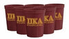 Pike Maroon Plastic Cup | Pi Kappa Alpha | Drinkware > Stadium cups
