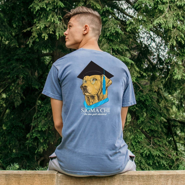 Phi Tau Comfort Colors Retriever Grad Tee | Phi Kappa Tau | Shirts > Short sleeve t-shirts