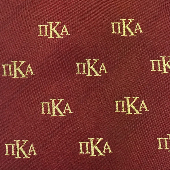 Pike Greek Letter Silk Tie | Pi Kappa Alpha | Ties > Neck ties