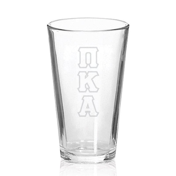 Pike Engraved Fellowship Glass | Pi Kappa Alpha | Drinkware > 15 ounce glasses
