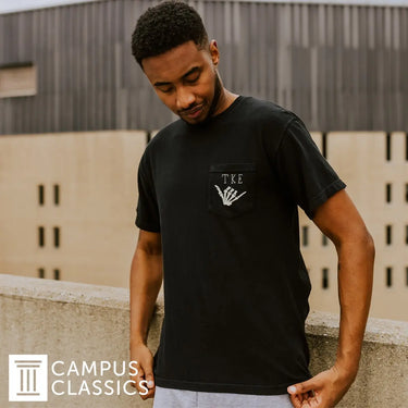 Delt Comfort Colors Stay Spooky Short Sleeve Tee | Delta Tau Delta | Shirts > Short sleeve t-shirts