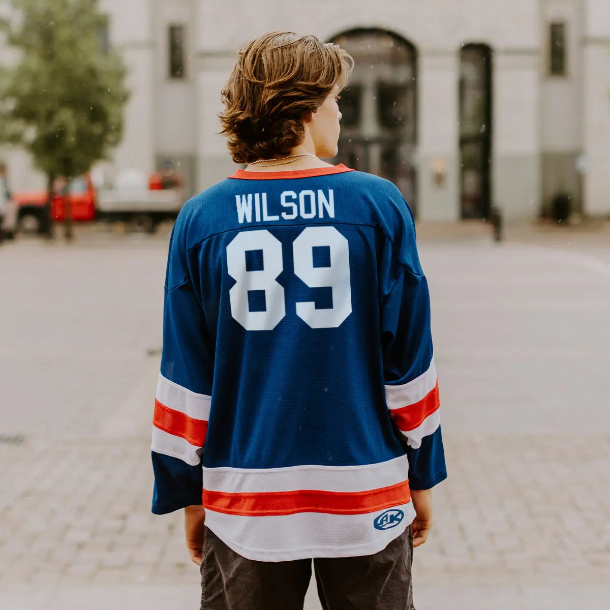 Beta Personalized Patriotic Hockey Jersey – Campus Classics