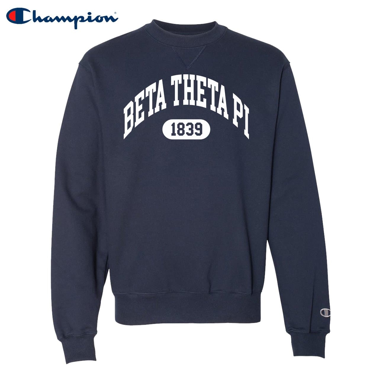 Beta Heavyweight Champion Crewneck Sweatshirt L / Navy / Beta Theta PI