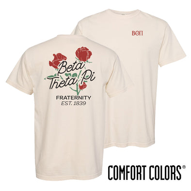 Beta Comfort Colors Rosebud Ivory Short Sleeve Tee