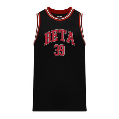 Beta Black Basketball Jersey | Beta Theta Pi | Shirts > Jerseys