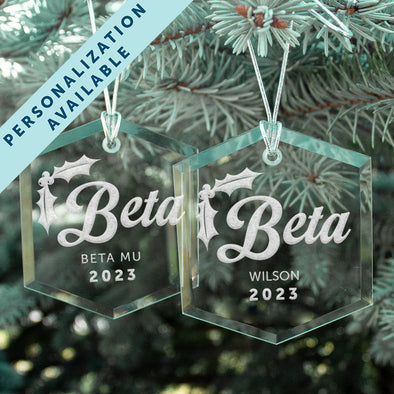 New! Beta 2023 Personalized Limited Edition Holiday Ornament