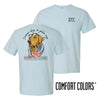 Sig Tau Blue Comfort Colors Retriever Tee | Sigma Tau Gamma | Shirts > Short sleeve t-shirts