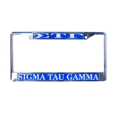 Sig Tau License Plate Frame | Sigma Tau Gamma | Car accessories > License plate holders