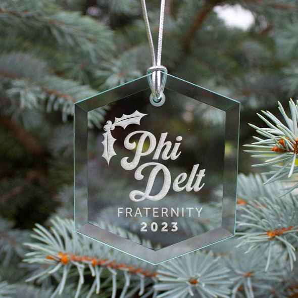 New! Phi Delt 2023 Limited Edition Holiday Ornament