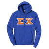 Sigma Chi Royal Hoodie with Sewn On Letters