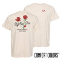 Sigma Chi Comfort Colors Rosebud Ivory Short Sleeve Tee