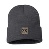 Sigma Chi Charcoal Letter Beanie | Sigma Chi | Headwear > Beanies