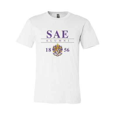 SAE Alumni Crest Short Sleeve Tee | Sigma Alpha Epsilon | Shirts > Short sleeve t-shirts