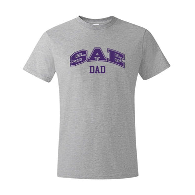 SAE Heather Gray Dad Tee | Sigma Alpha Epsilon | Shirts > Short sleeve t-shirts