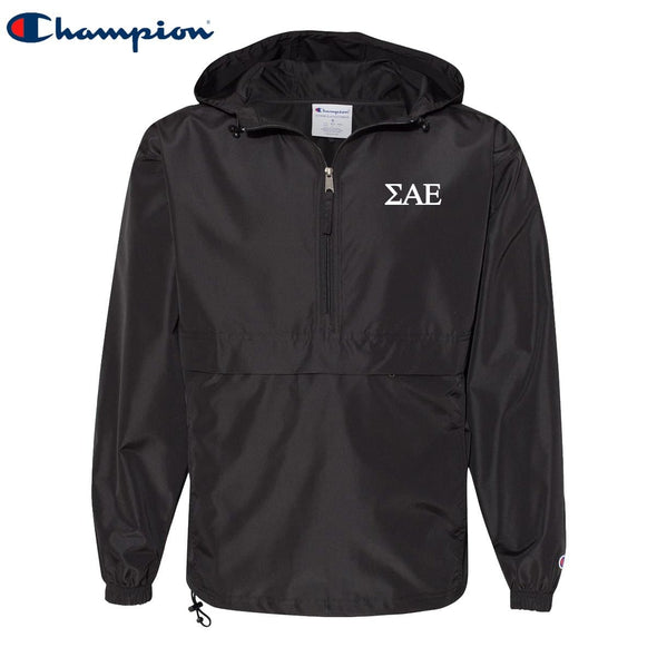 SAE Champion Lightweight Windbreaker | Sigma Alpha Epsilon | Outerwear > Jackets