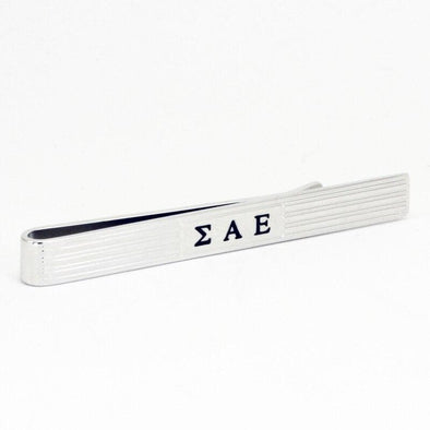 SAE Silver Tie Clip Bar | Sigma Alpha Epsilon | Ties > Tie clips